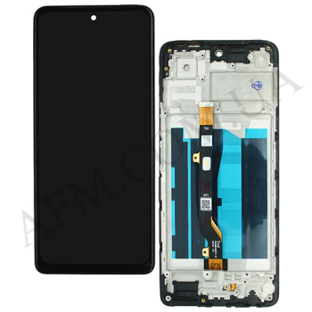 Дисплей Infinix Hot 40 (X6836) чёрный + рамка
