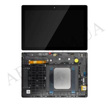 Дисплей Lenovo Tab E10 TB-X104F LTE чорний + рамка