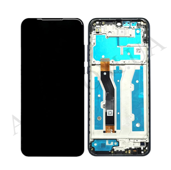 Дисплей Motorola XT2093 Moto G Play 2021 чорний + рамка чорна
