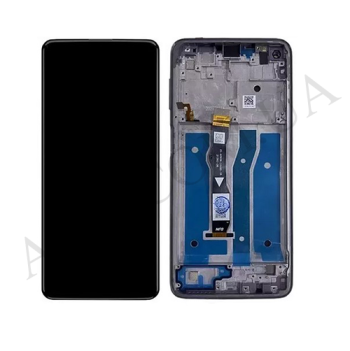 Дисплей Motorola XT2117 Moto G Power 2021 чорний + рамка