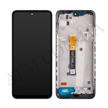 Дисплей Motorola XT2169 Moto G71 5G TFT чорний + рамка