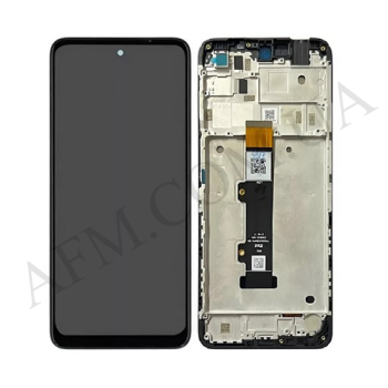 Дисплей Motorola XT2229 Moto E32s чорний + рамка