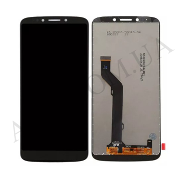 Дисплей Motorola XT1924-1-2-3-4-5 Moto E5 Plus чёрный (версия EU 157mm)