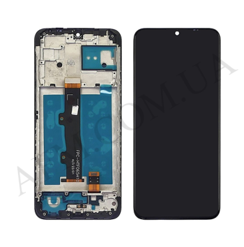 Дисплей Motorola XT2097 E7 Power/ Moto E7i Power чорний + рамка