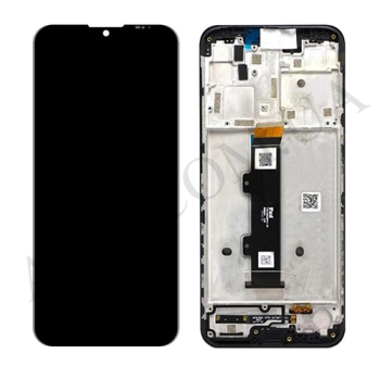 Дисплей Motorola XT2128 G20 чорний + рамка