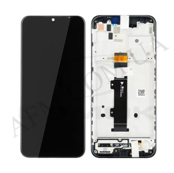Дисплей Motorola XT2129 G30 чорний + рамка
