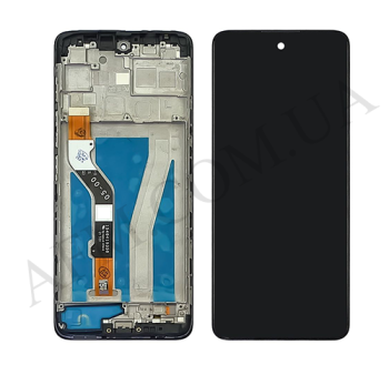 Дисплей Motorola XT2135 G60 чорний + рамка