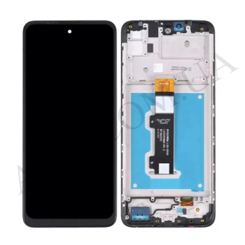 Дисплей Motorola XT2159 Moto E40/ XT2158-6 Moto E30 чорний + рамка