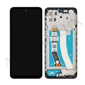 Дисплей Motorola XT2235 Moto G32 чорний + рамка
