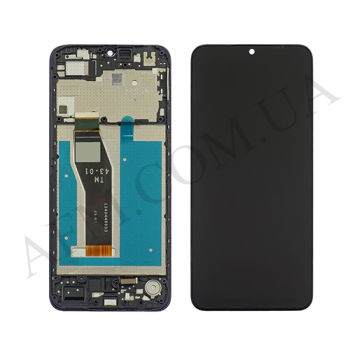 Дисплей Motorola XT2345 Moto E13 чорний + рамка