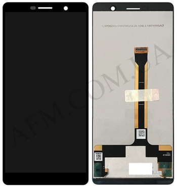 Дисплей Nokia 7 Plus Dual Sim (TA-1046/ TA-1055) чорний
