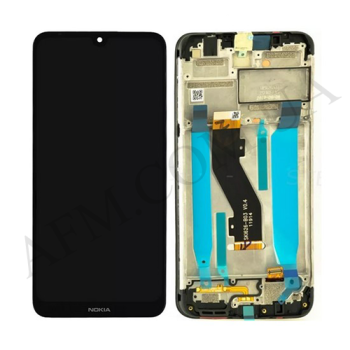 Дисплей Nokia 3.2 Dual Sim (TA-1156) чёрный + рамка