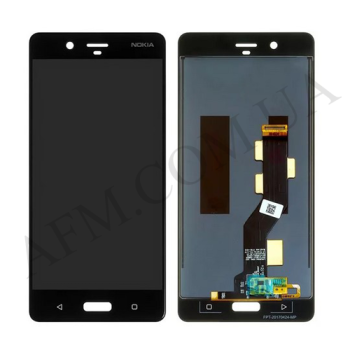 Дисплей Nokia 8 Dual Sim (TA-1004/ TA-1012) чорний