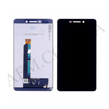 Дисплей Nokia 6.1 TA-1050/ Dual Sim TA-1043 чорний оригінал в упаковці