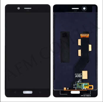 Дисплей Nokia 8 Dual Sim (TA-1004/ TA-1012) чорний оригінал в упаковці