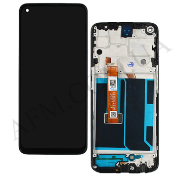Дисплей OnePlus Nord N10 5G чёрный + рамка
