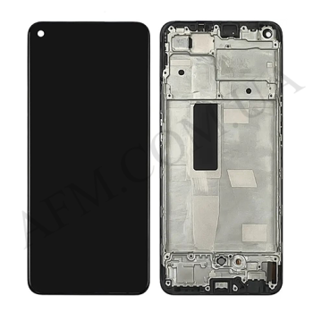 Дисплей Oppo A94 4G/ Reno 5 Lite OLED чорний + рамка