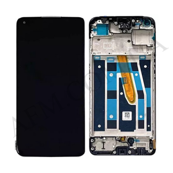 Дисплей Oppo Reno 8T 4G OLED чорний + рамка