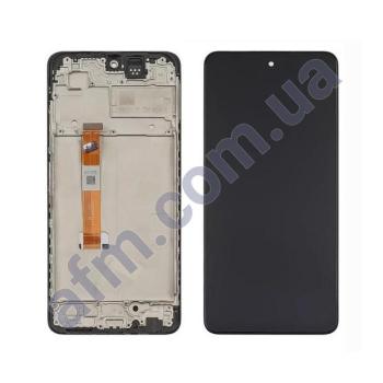 Дисплей Oppo A58 4G чорний + рамка