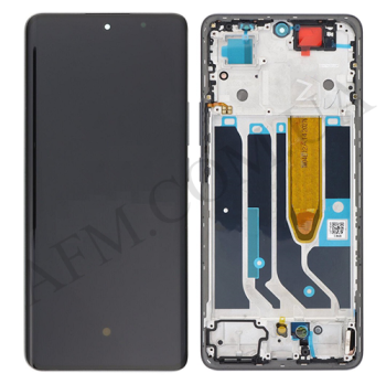Дисплей Realme 11 Pro/ 11 Pro Plus AMOLED чорний + рамка