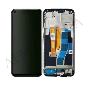 Дисплей Realme 9 5G/ 9 Pro чорний + рамка