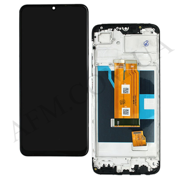 Дисплей Realme C61 чорний + рамка