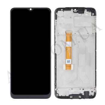Дисплей Realme 7i (Global) (FPC-HTF065093-A0) чорний + рамка