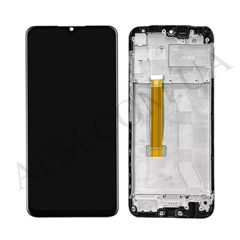 Дисплей Realme C25/ C25s/ Narzo 50A/ Oppo A16/ A16s/ A54s чорний + рамка