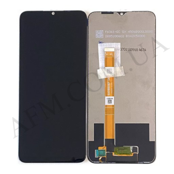 Дисплей Oppo A15 2020/ A15s/ A35/ Realme 7i (Global)/ C11/ C12/ C15 чёрный оригинал в упаковке