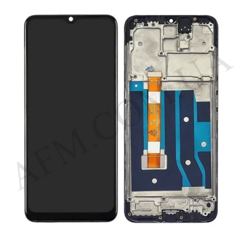 Дисплей Oppo A31/ Realme 5 (FPC-HTF065PA51-A1) чёрный + рамка