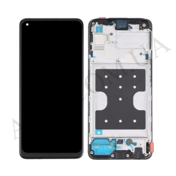 Дисплей Realme 7 Pro OLED чорний + рамка