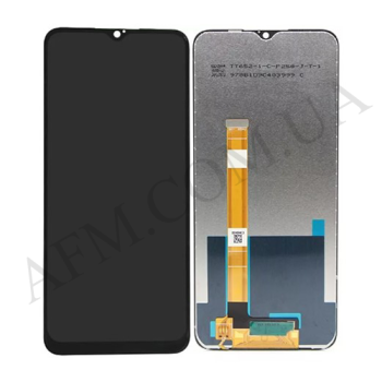Дисплей Realme C11/ C12/ C15/ Narzo 30A чорний оригінал в упаковці