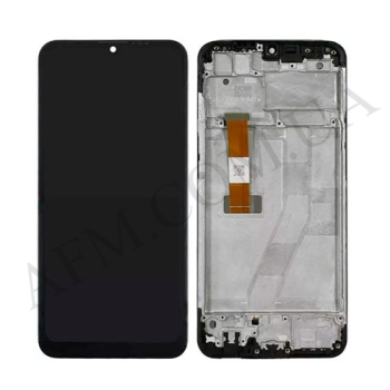 Дисплей Realme C2/ Oppo A1k чорний + рамка