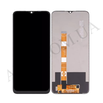Дисплей Realme C25/ C25s/ Narzo 50A/ Oppo A16/ A16s/ A54s чорний