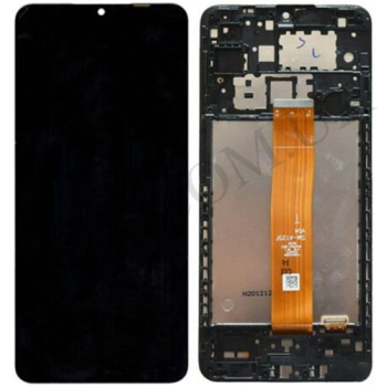 Дисплей Samsung A022F Galaxy A02 чорний + рамка