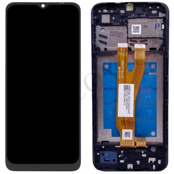 Дисплей Samsung A032F Galaxy A03 Core чорний + рамка