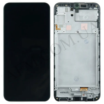 Дисплей Samsung A245F Galaxy A24 4G OLED (Small LCD) чорний + рамка