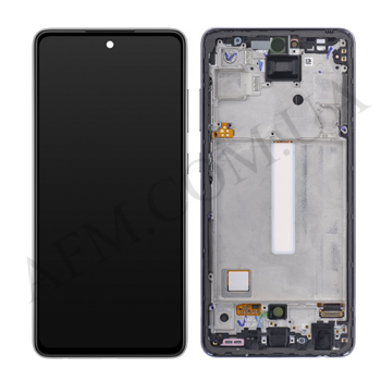 Дисплей Samsung A528 Galaxy A52s INCELL чорний + рамка