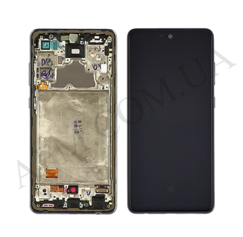 Дисплей Samsung A725F Galaxy A72/ A726B TFT чорний + рамка