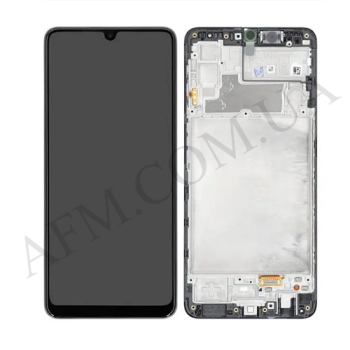 Дисплей Samsung M225F Galaxy M22/ E225F OLED (Small LCD) чорний + рамка