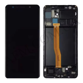 Дисплей Samsung A750F Galaxy A7 2018 TFT INCELL чорний + рамка