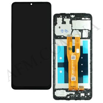 Дисплей Samsung A065F Galaxy A06 чорний + рамка