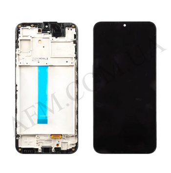 Дисплей Samsung A256 Galaxy A25 2023 OLED (Small LCD) чорний + рамка