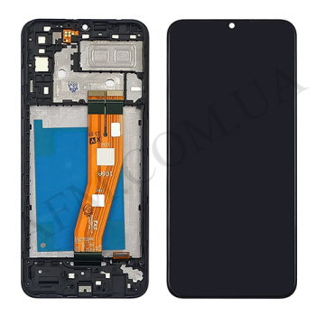 Дисплей Samsung A042F Galaxy A04E чорний + рамка