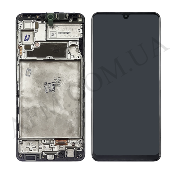 Дисплей Samsung A225F Galaxy A22 INCELL чорний + рамка