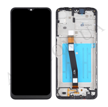 Дисплей Samsung A226B Galaxy A22 5G чорний + рамка