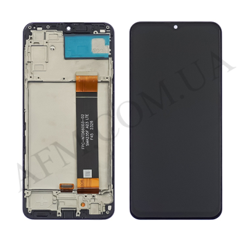 Дисплей Samsung A235F Galaxy A23 INCELL чорний + рамка