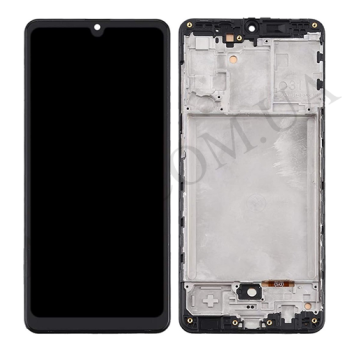 Дисплей Samsung A315F Galaxy A31 TFT INCELL чорний + рамка (без Touch ID)