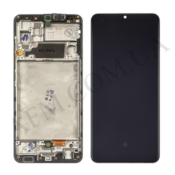 Дисплей Samsung A325F Galaxy A32 INCELL чорний + рамка