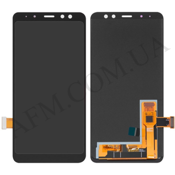 Дисплей Samsung A530F Galaxy A8 2018 OLED чорний